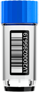 SAFE 2D tubes XXLX4000 4ml with screw cap and side code for large tissue samples, solids and high-volume liquid sample storage