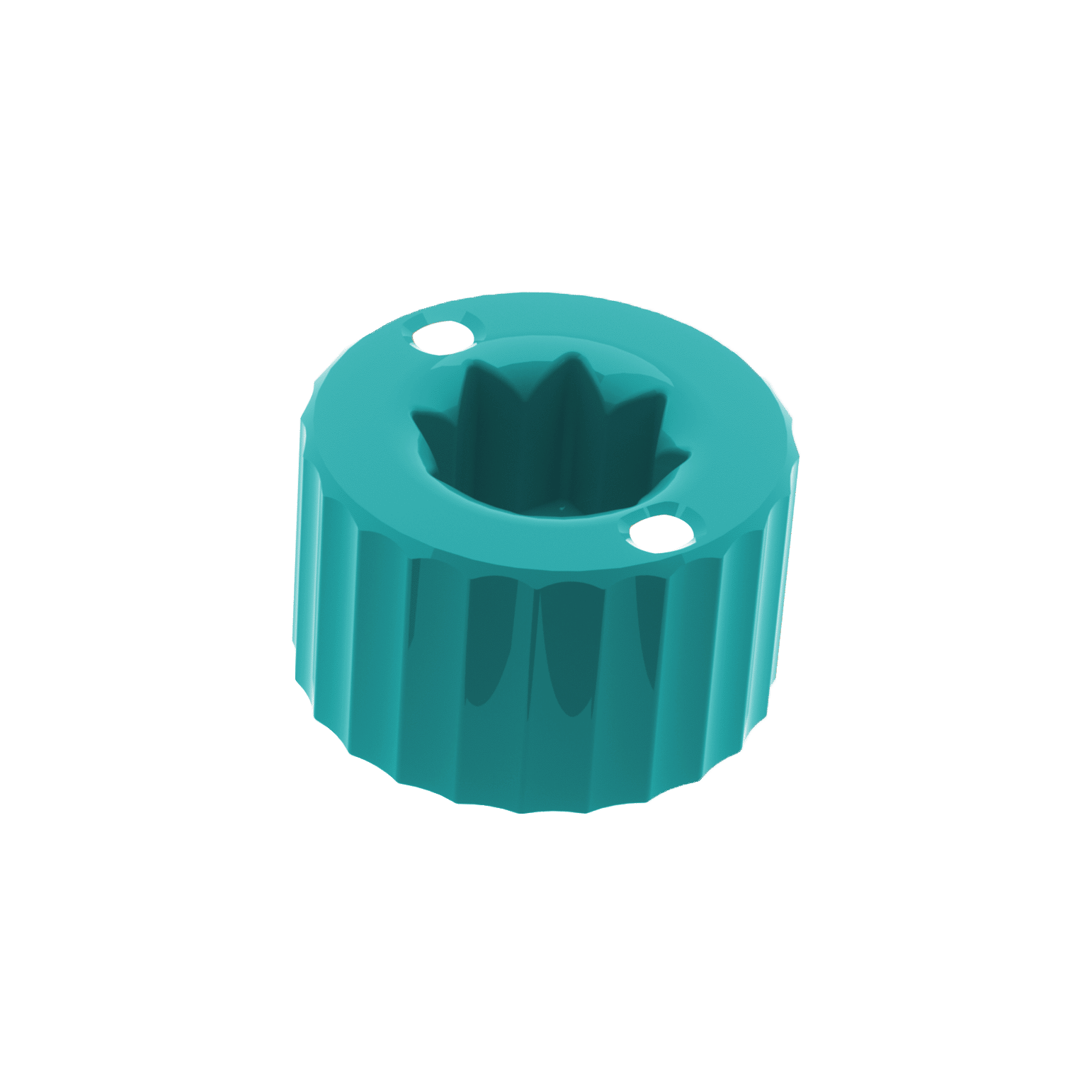 LVL SAFE® Screw Cap in Türkisblau RAL 5018 für eindeutige Probenidentifikation