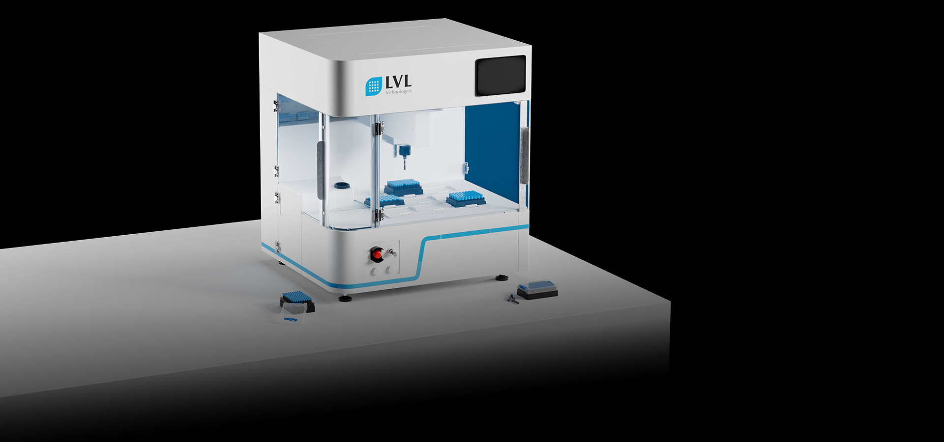 LVL SAFE® tube laser marker designed for precise and automated laser coding of 2D sample tubes supporting laboratory automation biobanking workflows and reliable sample identification with permanent readable codes for secure traceability in laboratory environments