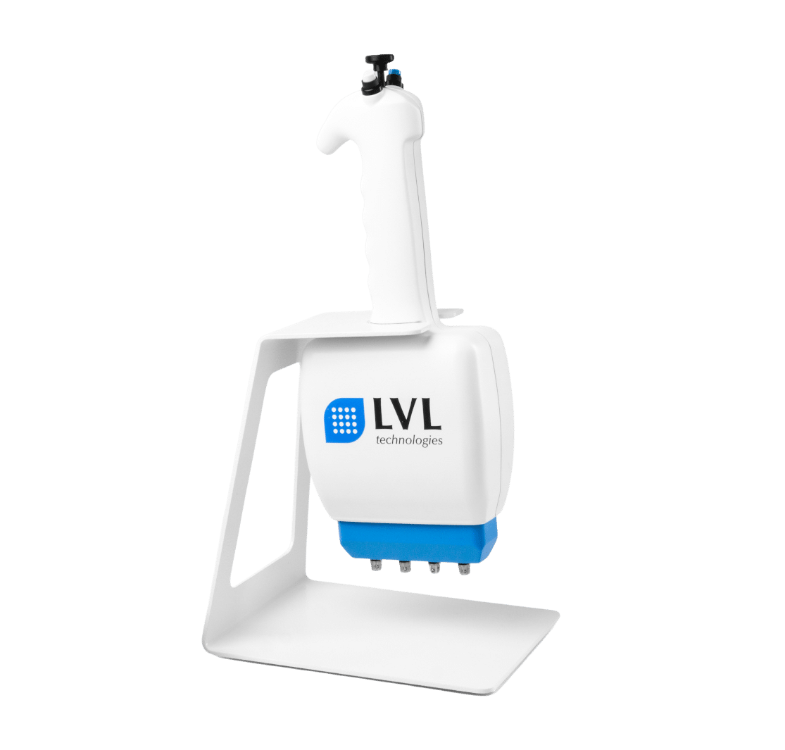 LVL SAFE® 4 channel capper designed for precise and efficient sealing and opening of 2D coded sample tubes supporting laboratory automation biobanking workflows and structured sample processing in modern laboratory environments