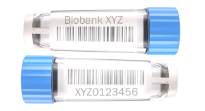 SAFE 2D tubes with white cap for laboratory sample identification