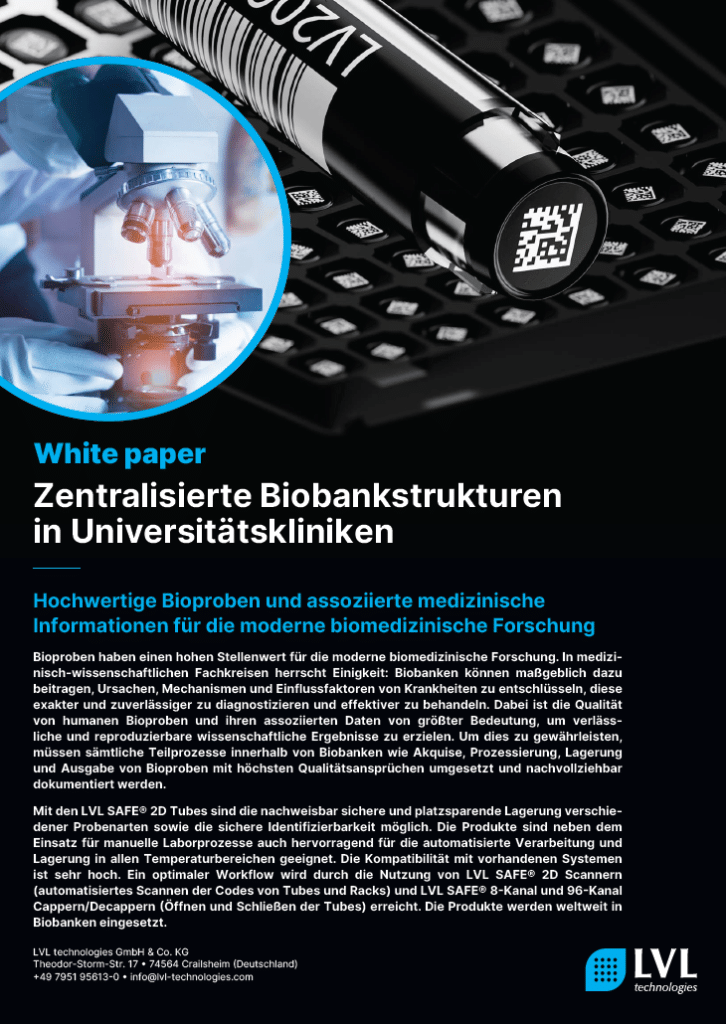 Die Central Biobank Charité (ZeBanC) ist eine zentrale Einrichtung, die in enger Zusammenarbeit mit der Charité – Universitätsmedizin Berlin – biologische Proben für die medizinische Forschung sammelt, verarbeitet und langfristig lagert. Sie bietet wissenschaftliche Koordination und unterstützt Forschungsprojekte durch den Zugang zu hochwertigen Bioproben, die für klinische Studien und translationalen Forschungsansätze genutzt werden.